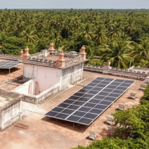 Arani Court Building Solar Installation by Navina Agency