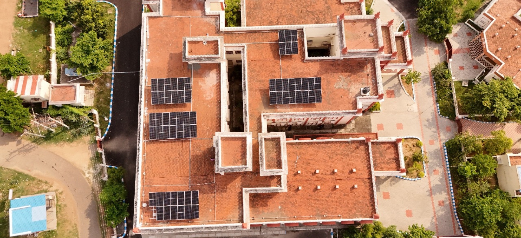 Chengam Court Building Solar Installation by Navina Agency