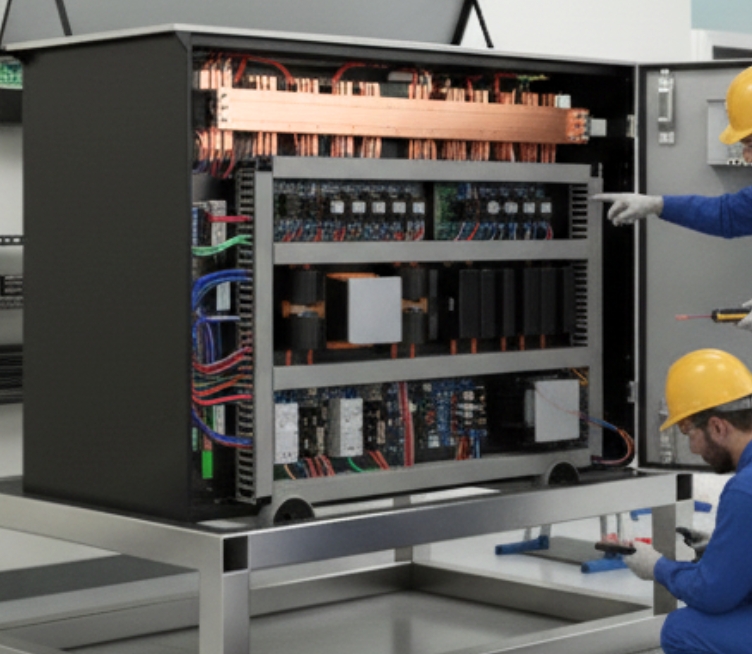 Golden Servo Stabilizer Installation by Navina Agency