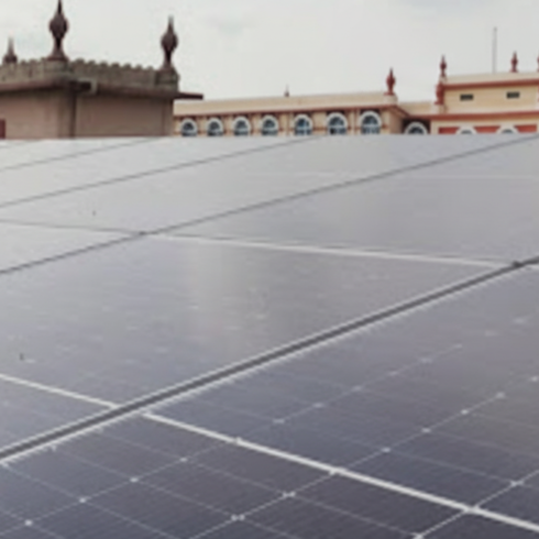 Namakkal Court Building Solar Panel Installation by Navina Agency