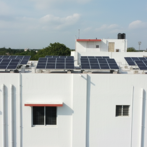 Paramathy Group Solar Panel Installation by Navina Agency