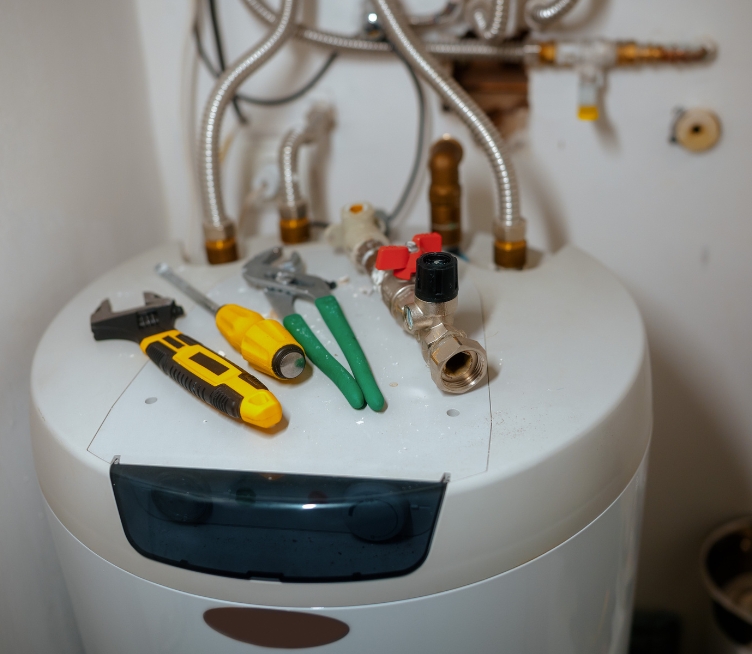 Solar Water Heater Installation by Navina Agency