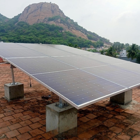 Tiruchengode Solar Installation by Navina Agency