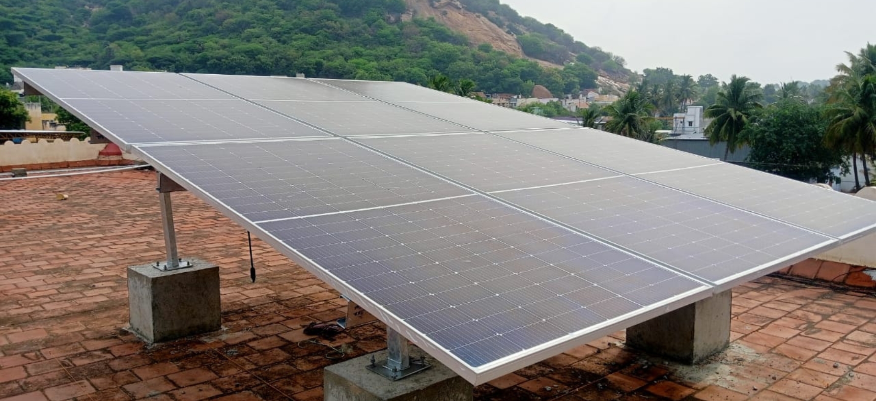 Tiruchengode Namakkal Court Solar Installation by Navina Agency