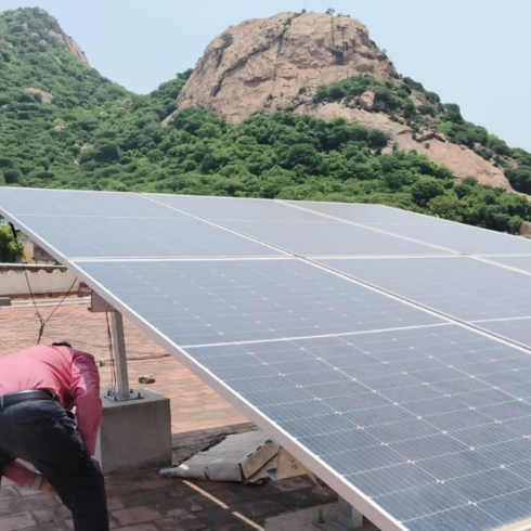 Tiruchengode Solar Panel Installation and Inspection by Navina Agency