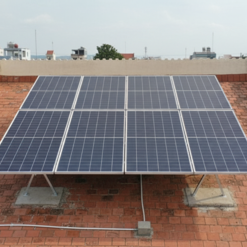 Tiruchengode Solar Panel Installation by Navina Agency