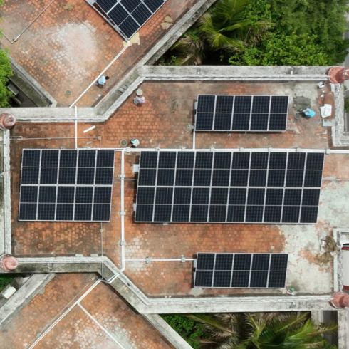 Tiruvannamalai Solar Grid Installation by Navina Agency